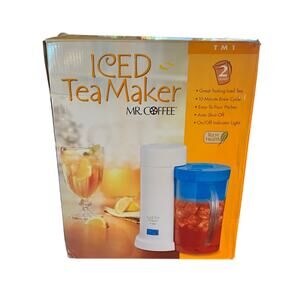 Mr Coffee Iced Tea Maker TM1 blue tested and working